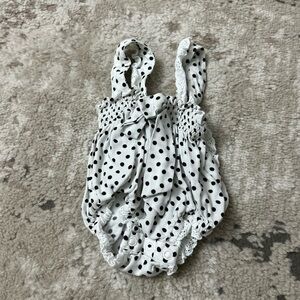 For Love & Lemons Baby Girl Polka Dot One Piece Size 0-3 Months